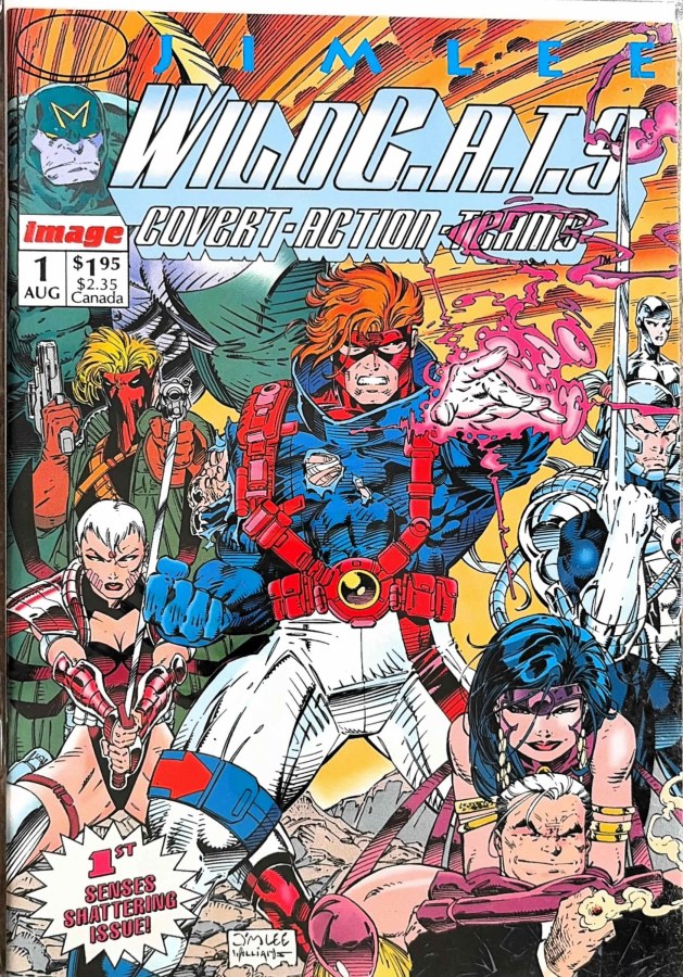 WildC.A.T.s: Covert Action Teams #1 (1992) Image Comics cover