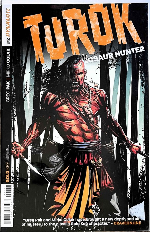 Turok: Dinosaur Hunter #2 (2014) Dynamite Entertainment cover