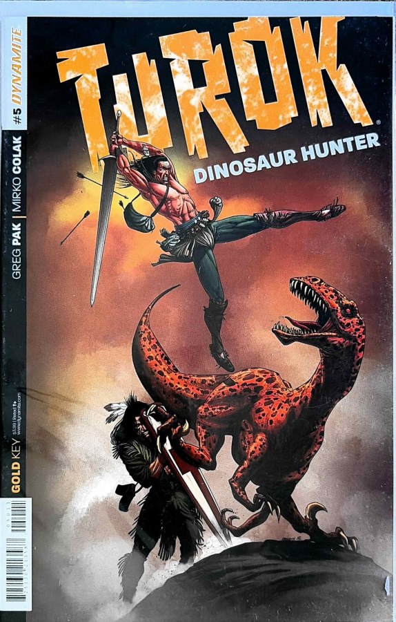 Turok: Dinosaur Hunter #5 (2014) Dynamite Entertainment cover