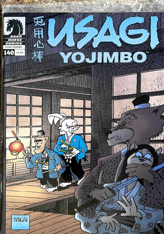Usagi Yojimbo #140 (2011) Dark Horse Comics cover