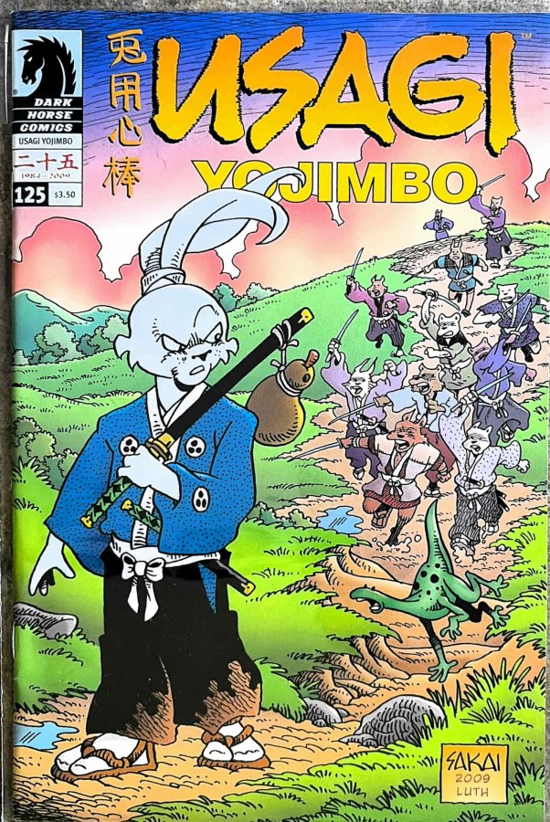 Usagi Yojimbo #125 (2009) Dark Horse cover