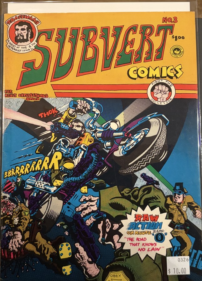 Subvert Comics #3 (1976) Rip Off Press cover