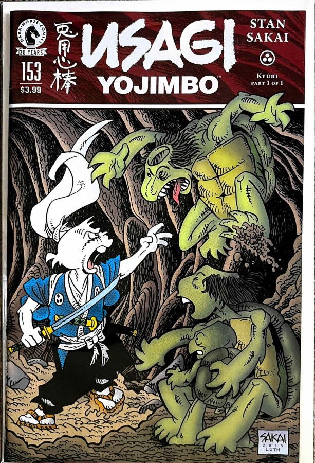 Usagi Yojimbo #153 (2015) Dark Horse Comics cover