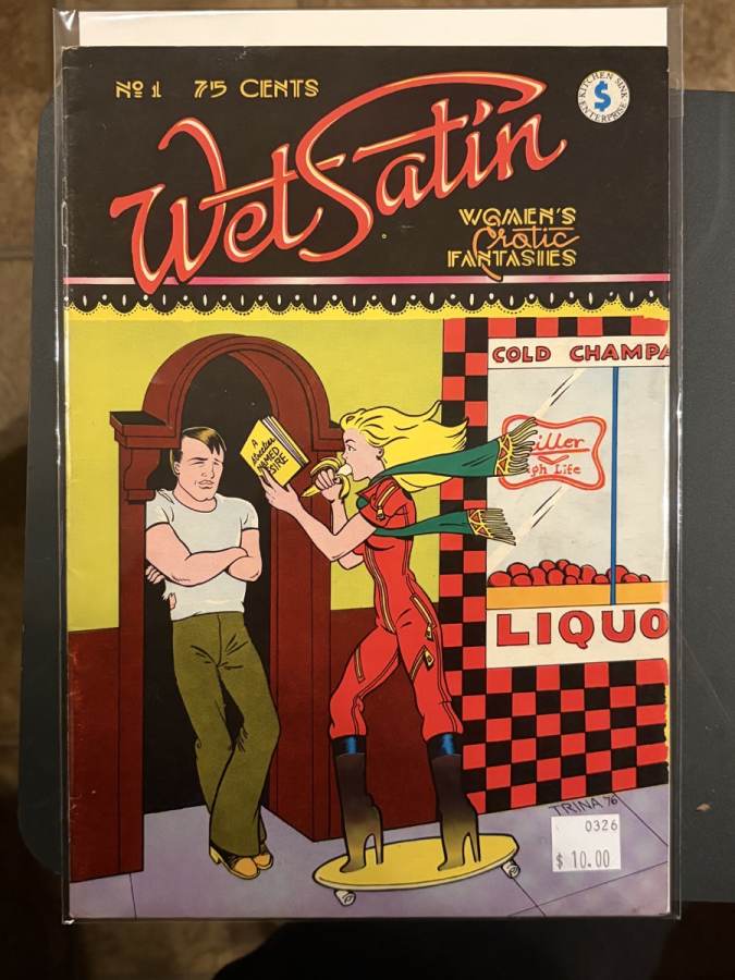 Wet Satin #1 cover