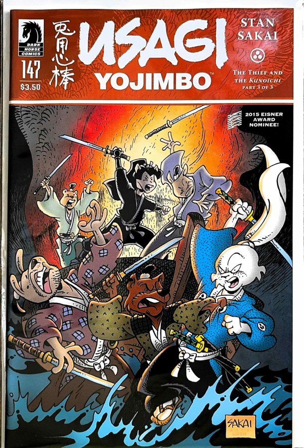 Usagi Yojimbo #147 (2015) Dark Horse Comics cover