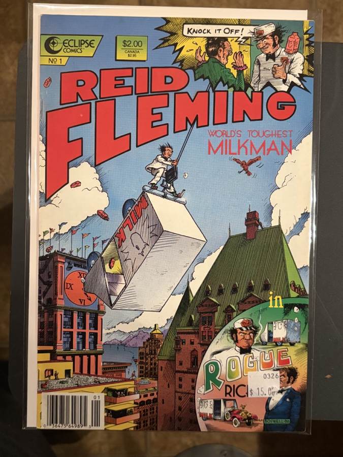 Reid Fleming, World's Toughest Milkman #1 cover
