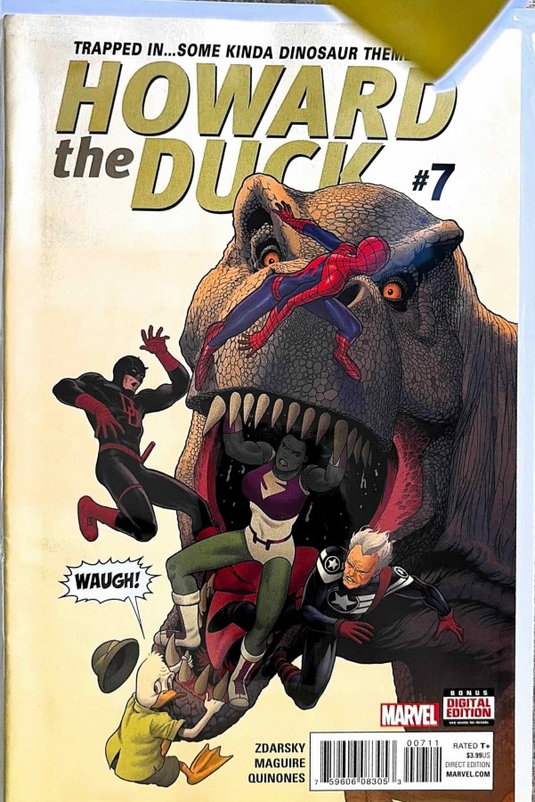 Howard the Duck #7 (2016) Marvel Comics cover
