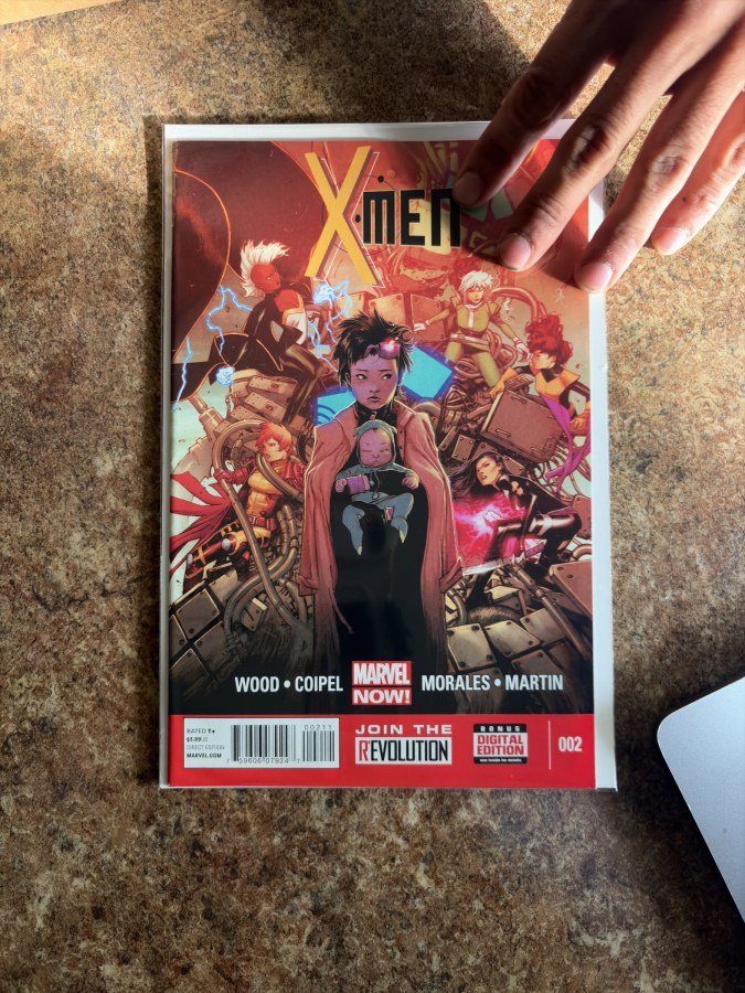 X-Men #2 (2013) Marvel Comics cover