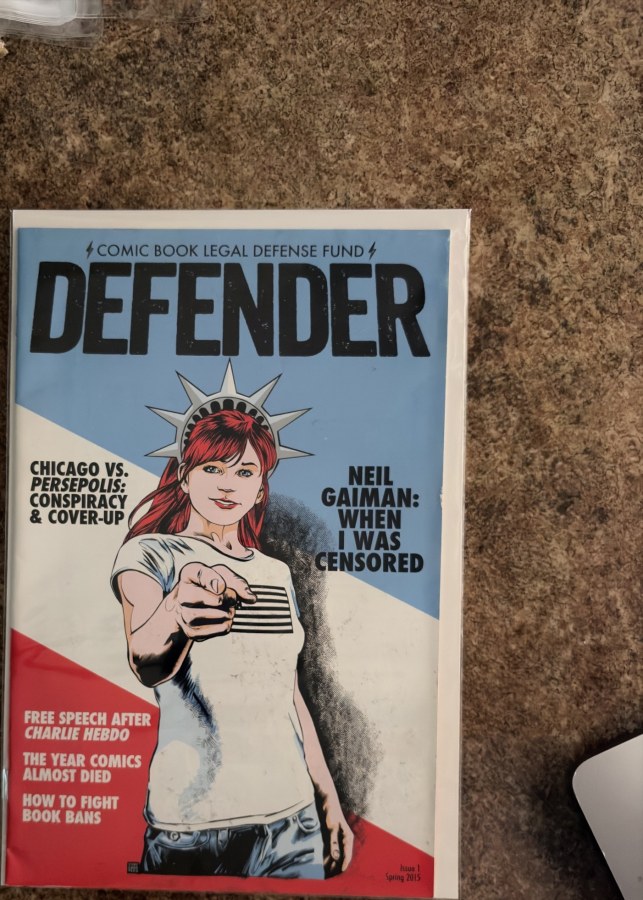 CBLDF Defender #1