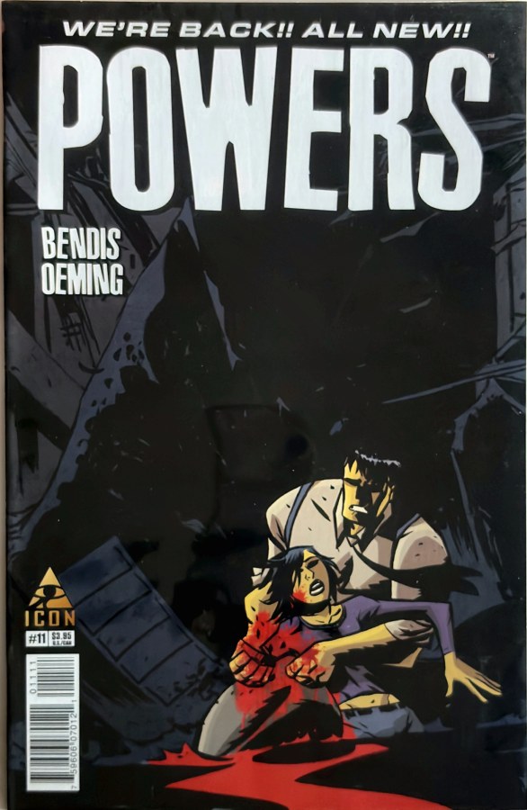 Powers #11 (2012) Icon Comics First Printing cover