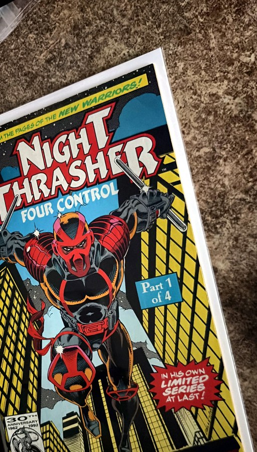 Night Thrasher: Four Control #1 (1992) Marvel Comics cover
