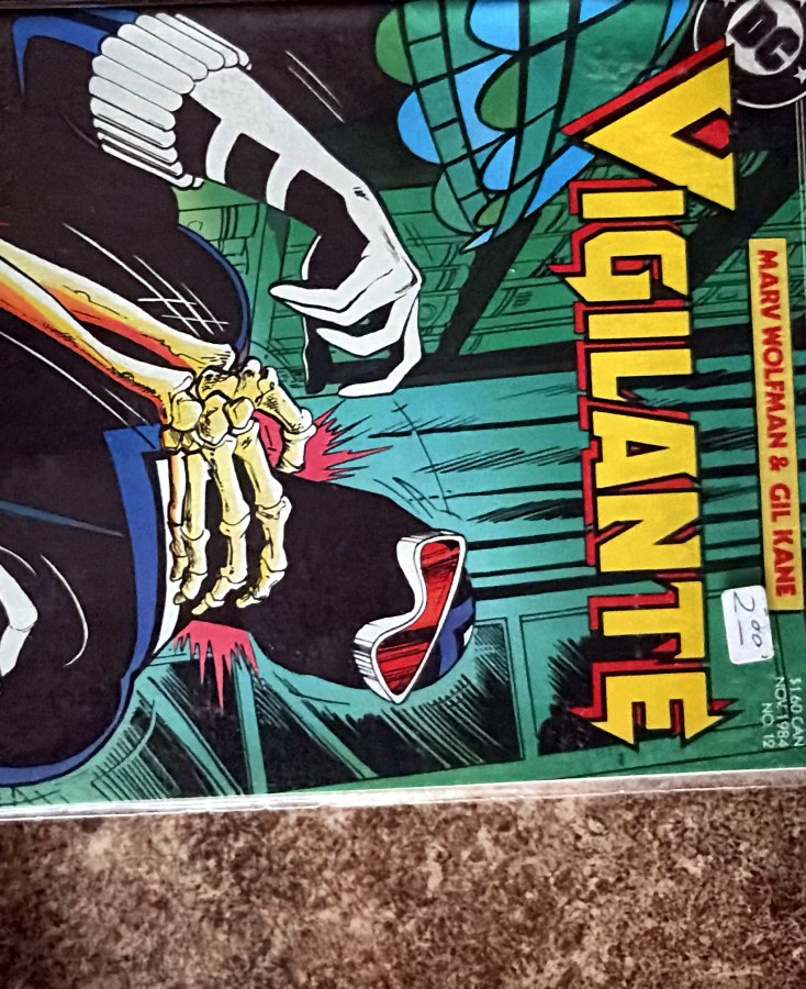 Vigilante #12 (1984) DC Comics cover