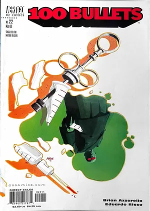 100 Bullets #22 (2001) Vertigo cover