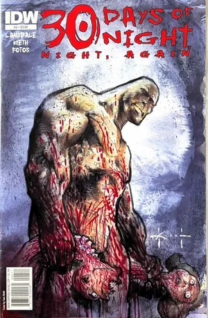 30 Days of Night: Night, Again #4 (2011) IDW cover