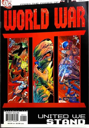 52 / World War III Part Four: United We Stand #1 (2007) DC cover