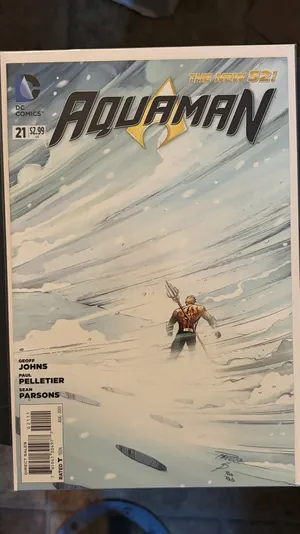 Aquaman #21 (2013) DC cover