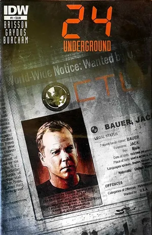 24: Underground #1 (2014) IDW cover