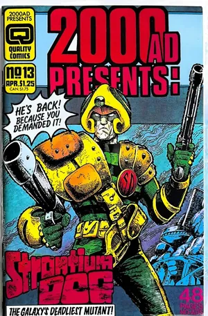 2000 AD Presents #13 (1987) Quality Comics cover